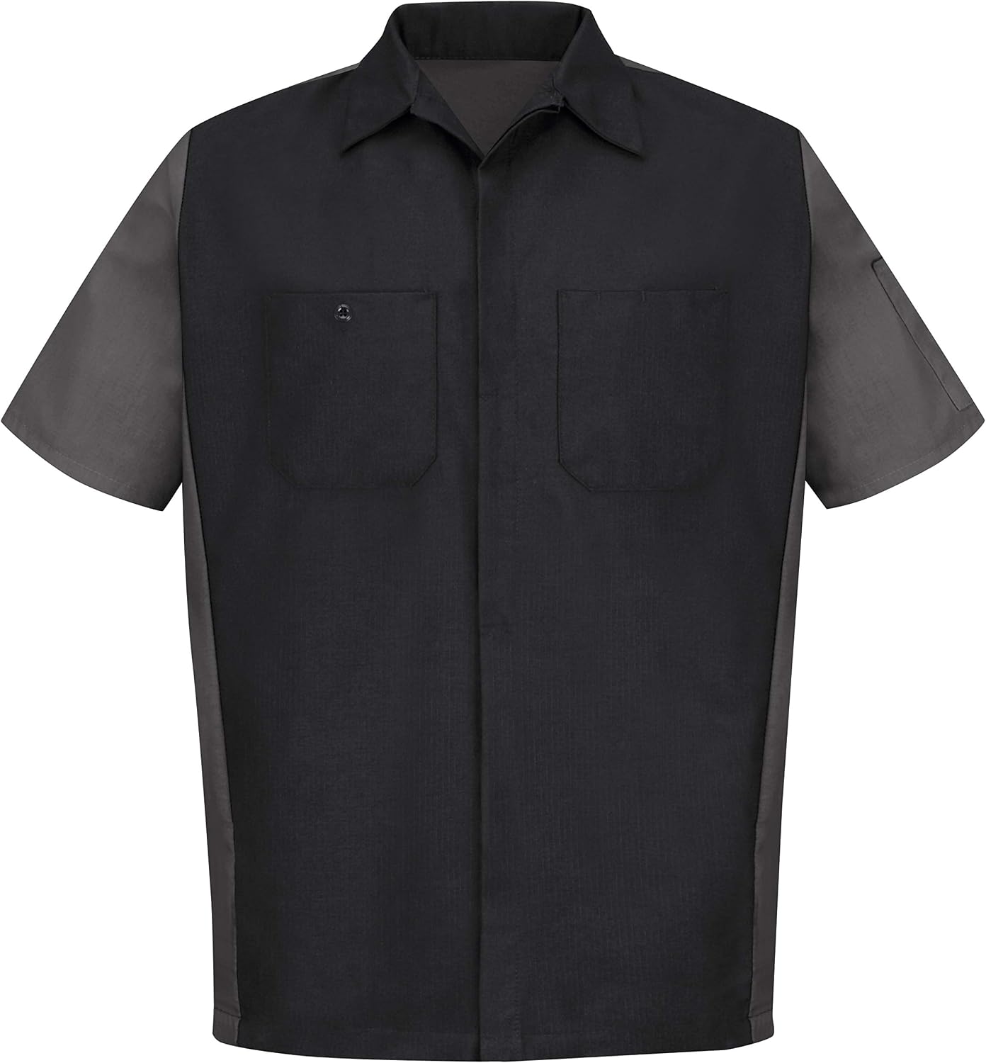 Red Kap Short Sleeve Two-Tone Crew Shirt