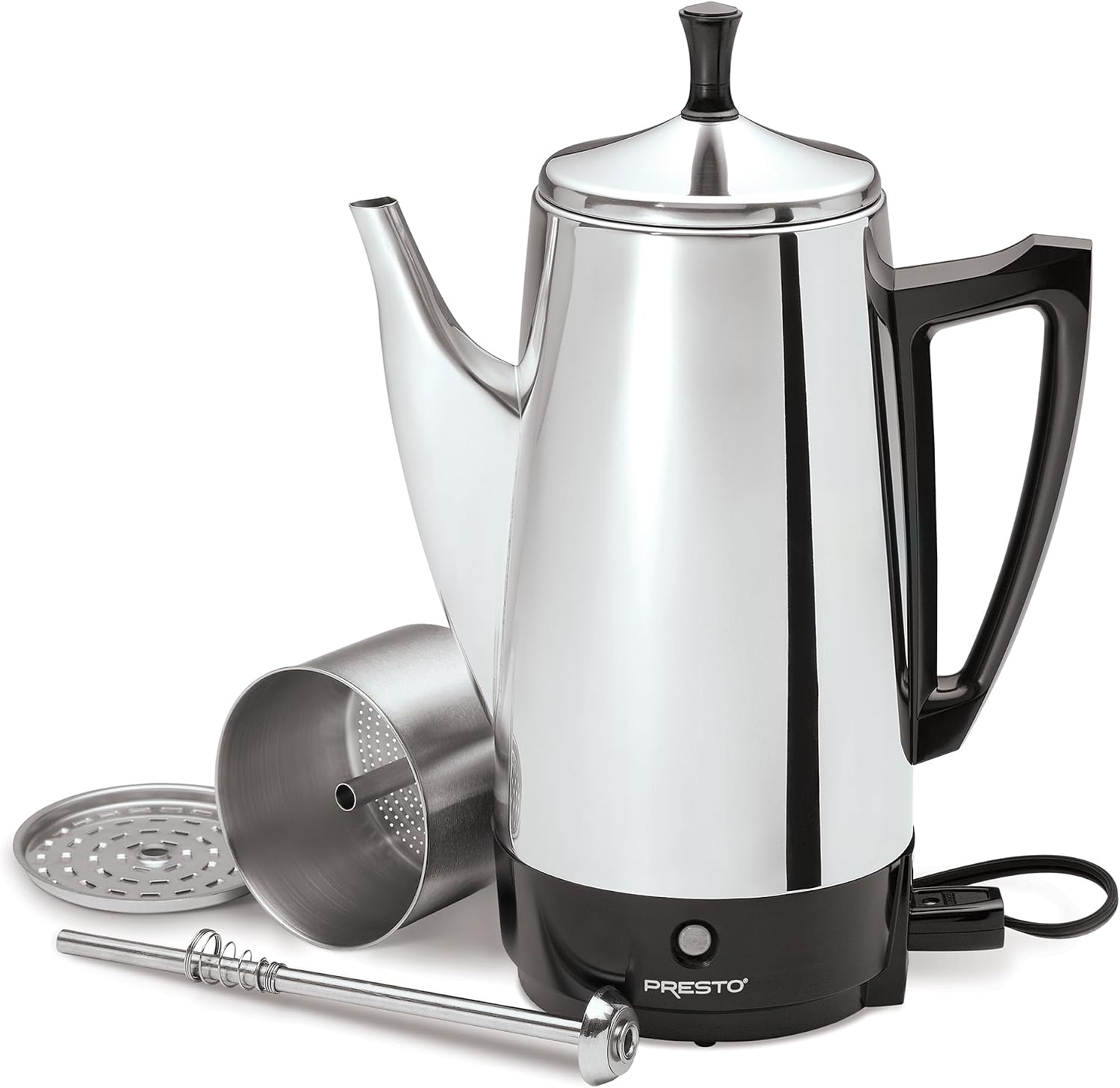 Presto 02811 Stainless Steel 12-Cup Electric Coffee Percolator