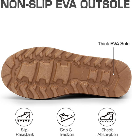 DREAM PAIRS Women's Mid Calf Winter Snow Boots