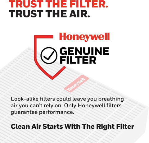 Honeywell HEPA Air Purifier Filter R 1 Pack For HPA 100/200/300, 3000, 5000