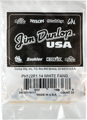 Jim Dunlop Hetfield's White Fang™ Custom Flow® Pick 1.14MM - 24 Pack
