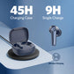 EarFun Air Pro 3 Noise Cancelling Wireless Earbuds, Qualcomm® aptX™ Adaptive Sound, 6 Mics CVC 8.0 ENC, Bluetooth 5.3 Earbuds, Multipoint Connection, 45H Playtime, App Customize EQ, Blue