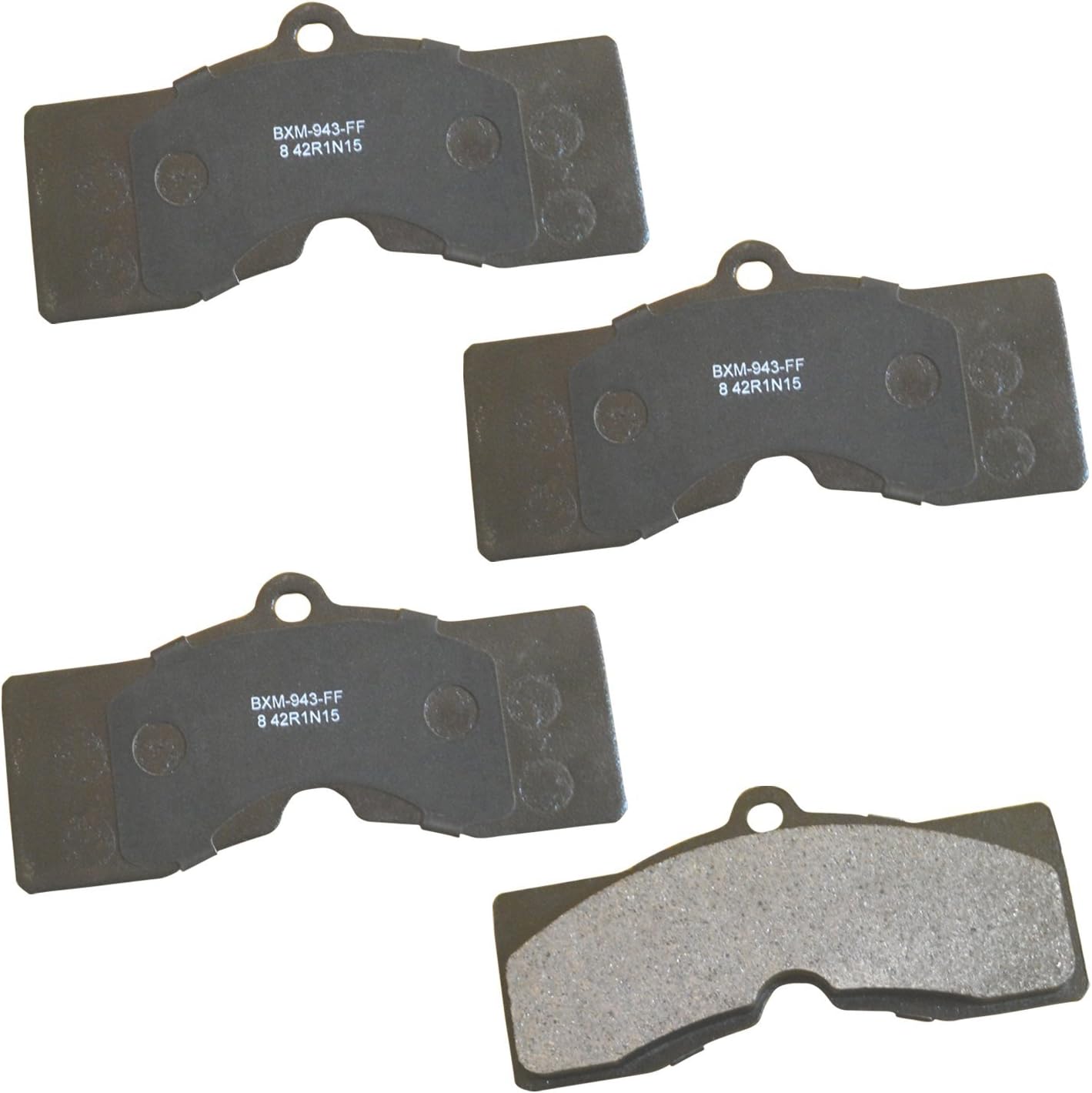 Bendix Premium SBM8 Semi-Metallic Brake Pads for Select Models Buick Special,Camaro,Corvette,Phaeton,Olds F85,Vista Cruiser,Firebird,Grand Prix