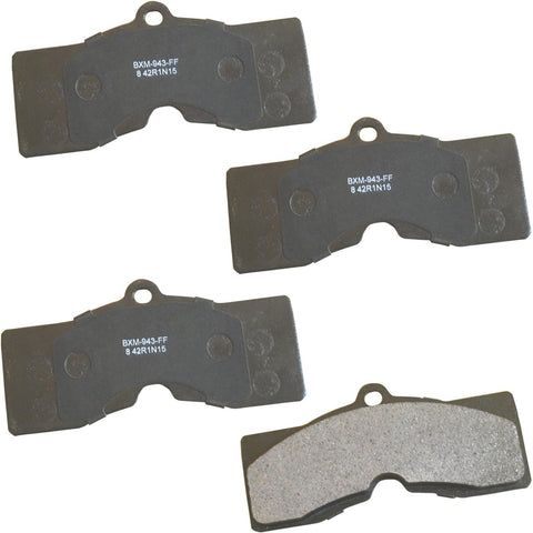 Bendix Premium SBM8 Semi-Metallic Brake Pads for Select Models Buick Special,Camaro,Corvette,Phaeton,Olds F85,Vista Cruiser,Firebird,Grand Prix