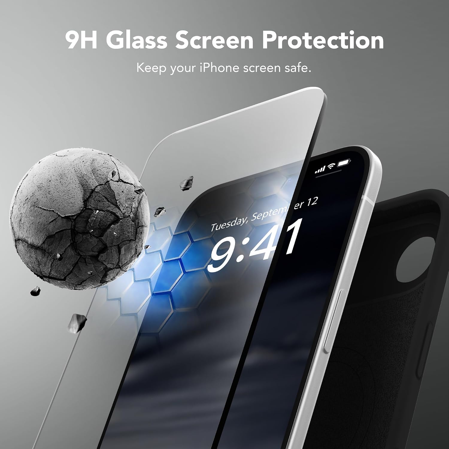 Magnetic for iPhone Air Case Silicone Black