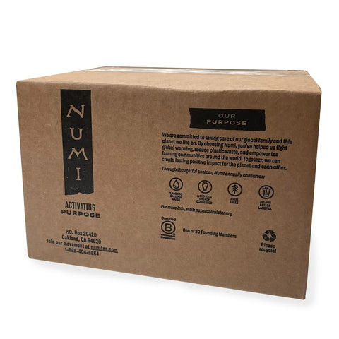 Numi Organic Rooibos Tea, 100 Herbal Tea Bags, Caffeine Free
