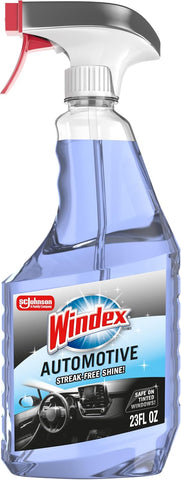 Windex Automotive Car Glass Cleaner Spray, 23 oz