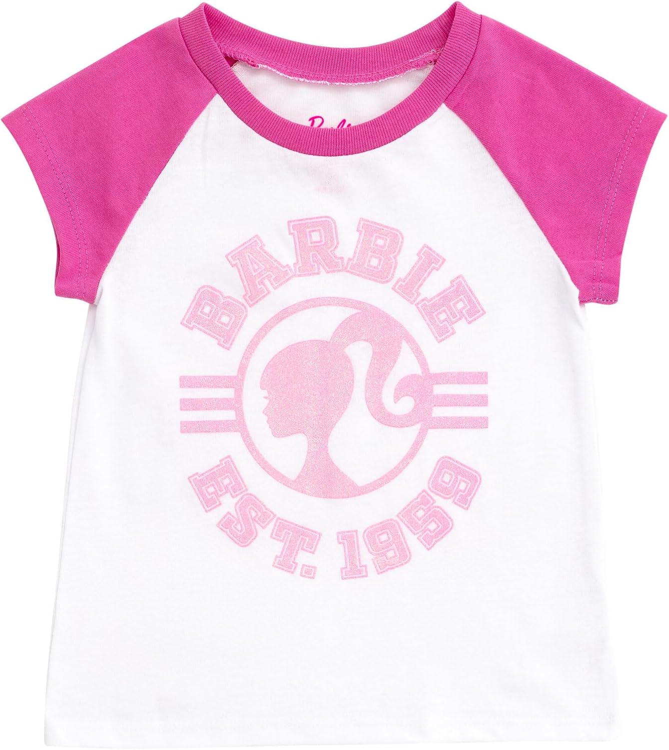Barbie Girls T-Shirt and Leggings Outfit Set Toddler to Big Kid Sizes (2T - 14-16)