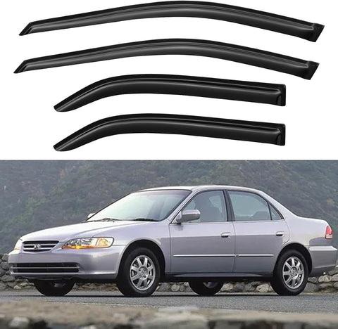 Window Visors Rain Guards for 1998 1999 2000 2001 2002 Honda Accord Sedan