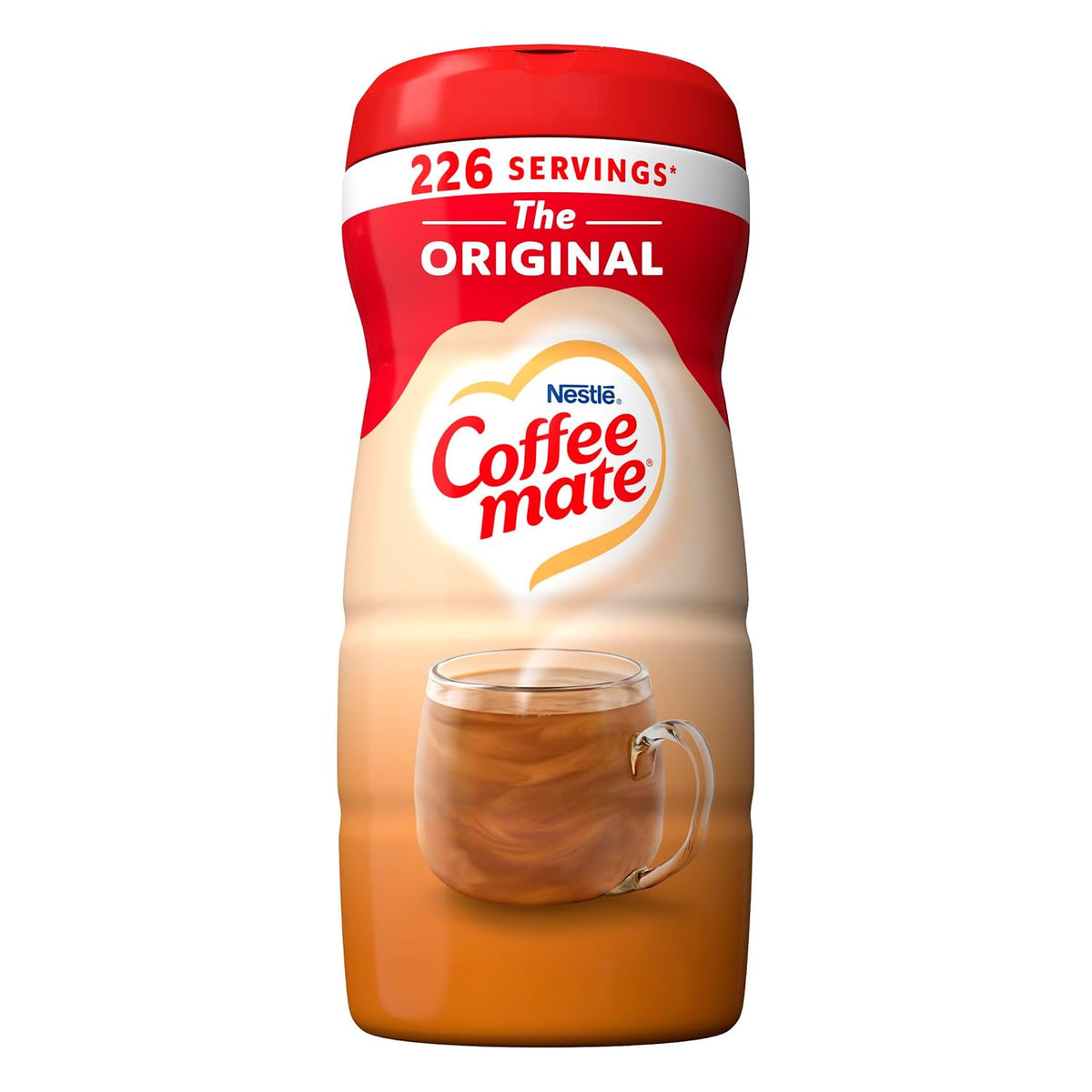 Nestle Coffee mate Coffee Creamer Original, Pack of 12 (16 Ounce) (11000443) | Powdered coffee creamer; original; kosher; gluten free; 12 x 16 oz