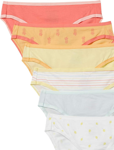 Amazon Essentials Women's Cotton Spandex Bikini Brief Underwear (Available in Plus Size)