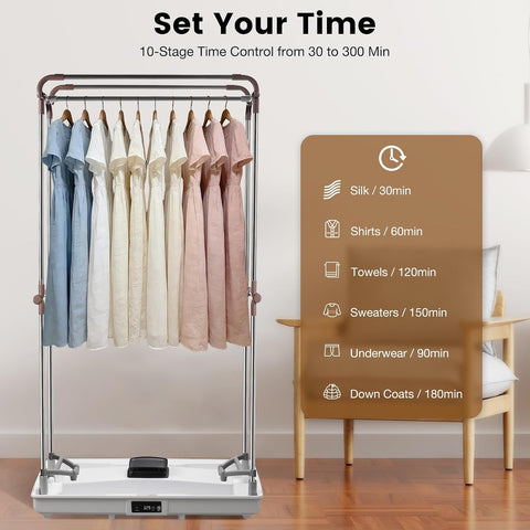 Portable Clothes Dryer for Apartment, RV, Travel