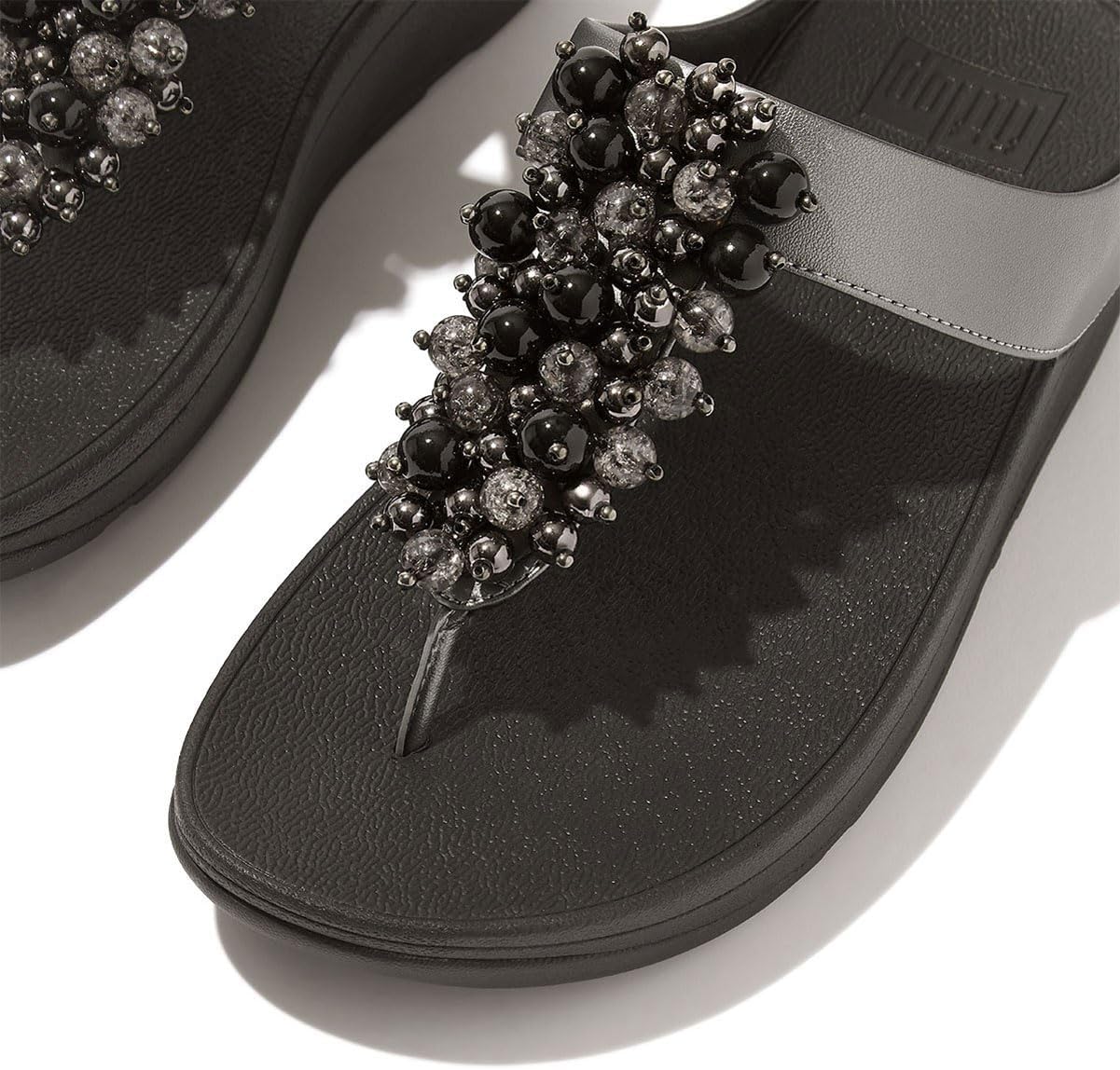 FitFlop Fino Bauble-Bead Toe-Post Sandals