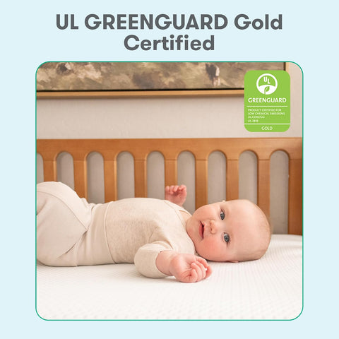 Newton Baby Essential Crib Mattress, Breathable & Washable - White