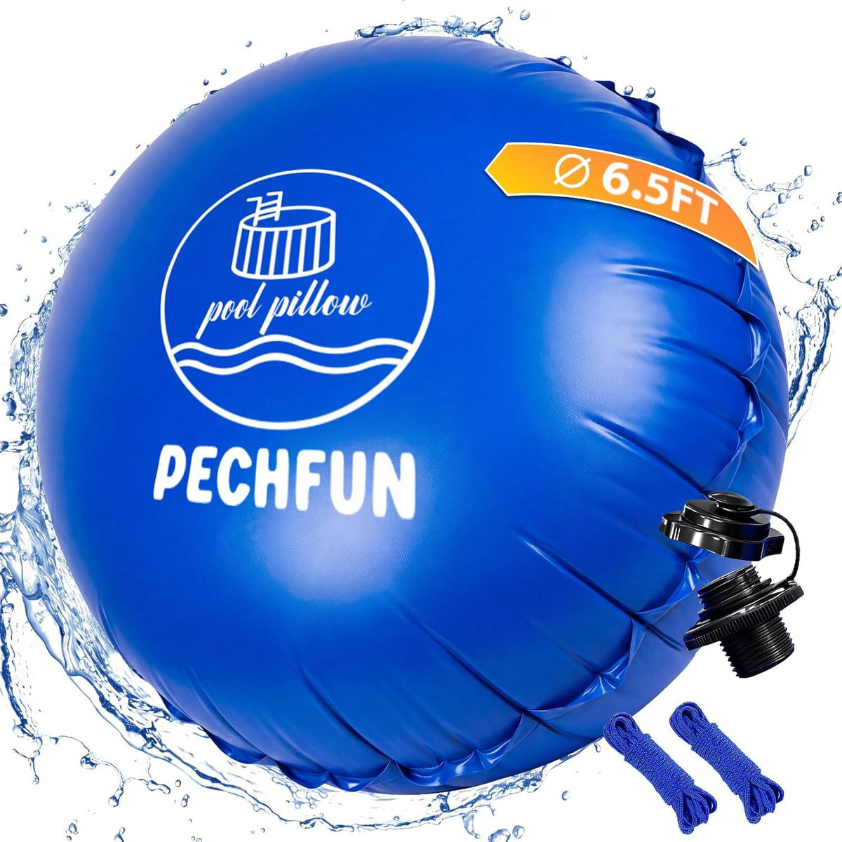 Pool Pillows for Above Ground Pools, 6.5 FT Pool Pillow for Winterizing