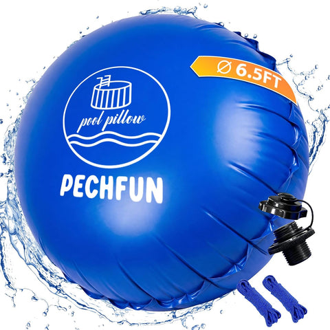 Pool Pillows for Above Ground Pools, 6.5 FT Pool Pillow for Winterizing