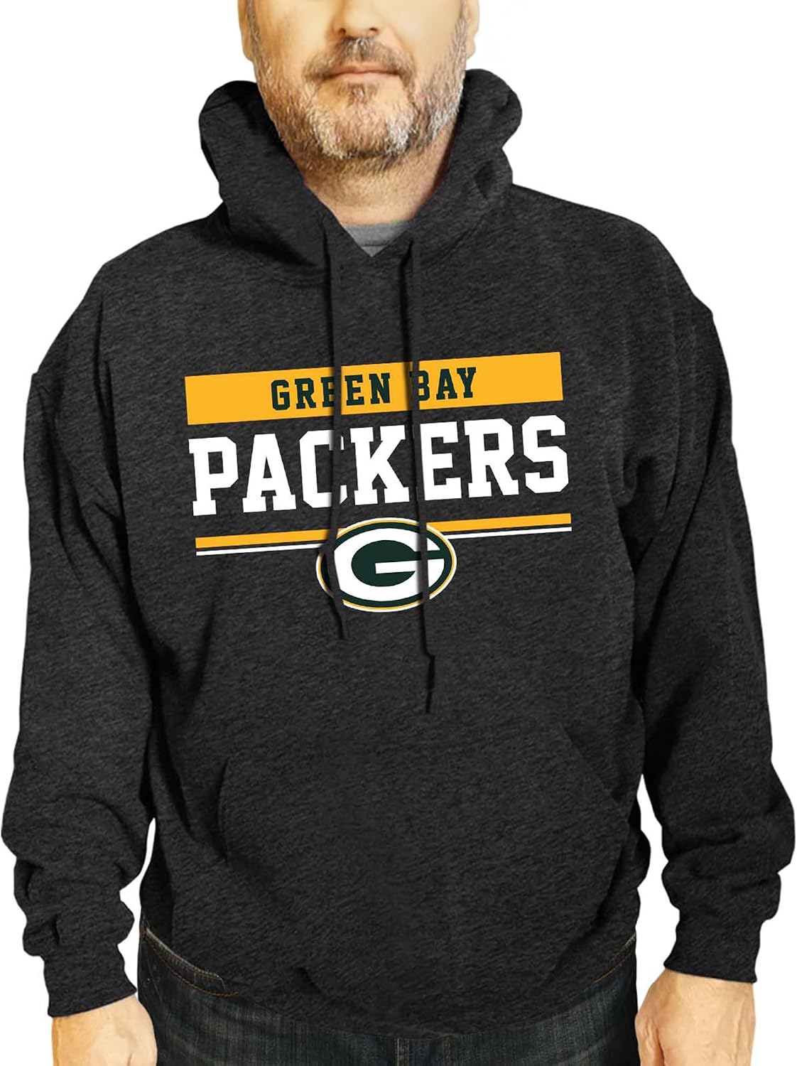 Team Fan Apparel NFL Charcoal Gameday Fleece Hoodie - Men and Women