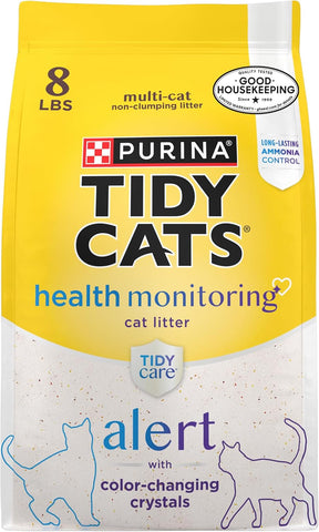 Purina Tidy Cats Care Alert Health Monitoring Litter, 8 lb