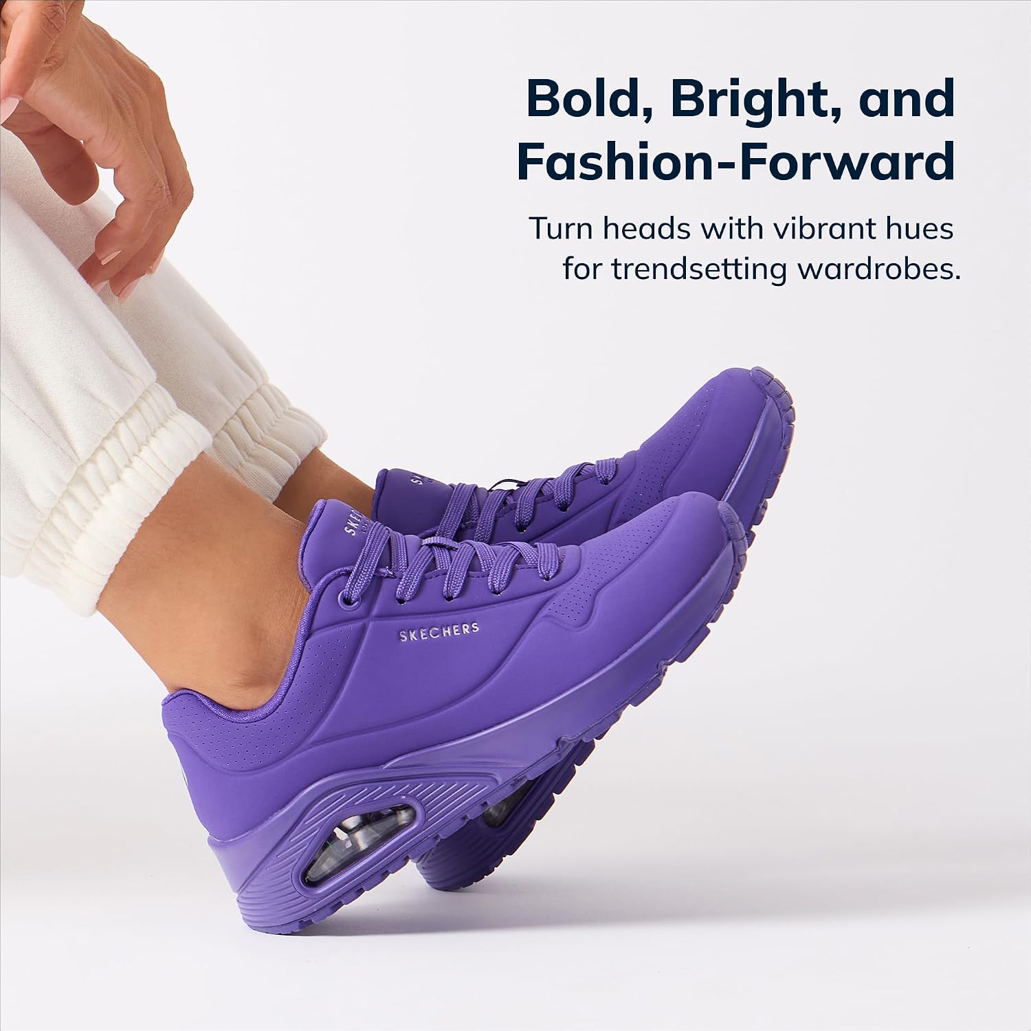 Skechers Women's Uno Night Shades Air-Cooled Sneakers
