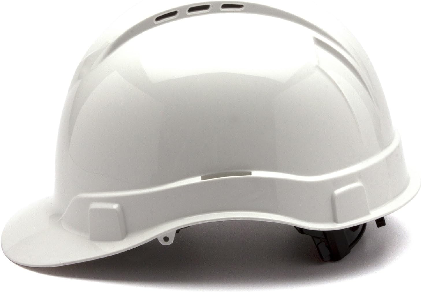 Pyramex Ridgeline Cap Style Hard Hat, 4-Point Ratchet, Vented