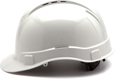 Pyramex Ridgeline Cap Style Hard Hat, 4-Point Ratchet, Vented