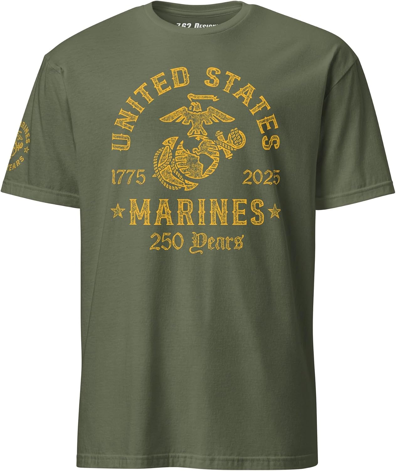 7.62 Design USMC 250th Birthday T-Shirt