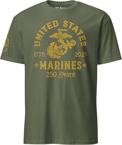 7.62 Design USMC 250th Birthday T-Shirt