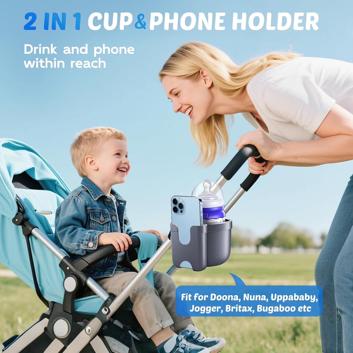 2-Pack Cup Holder for Walker: Wheelchair Cup Holder for Seniors and Adults