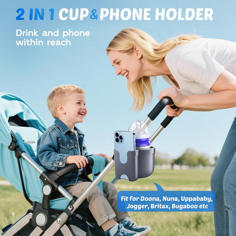 2-Pack Cup Holder for Walker: Wheelchair Cup Holder for Seniors and Adults