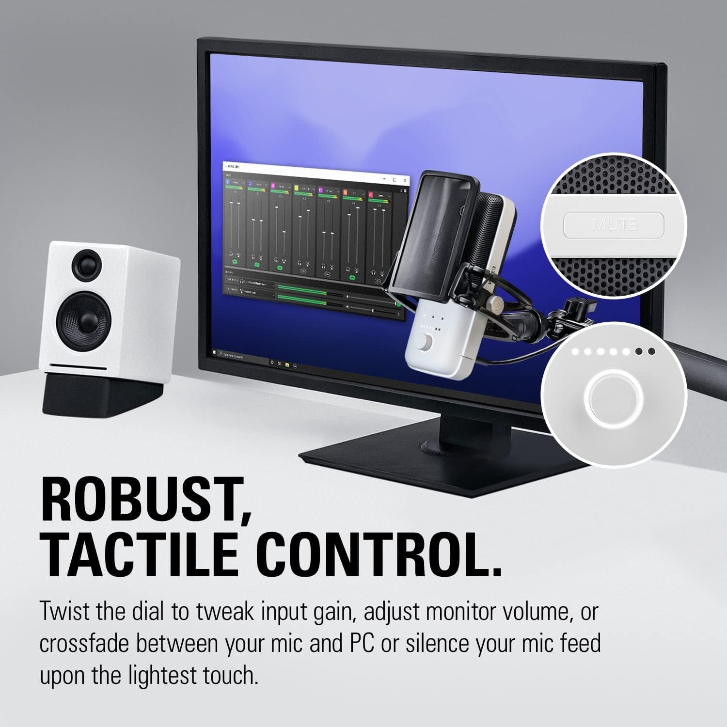 Elgato Wave:3 White USB Condenser Microphone