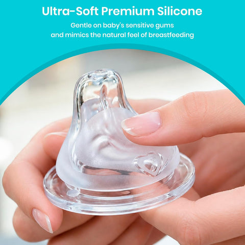 6-Pack Sippy Spouts Compatible with NUK Active Cup and Learner Cup
