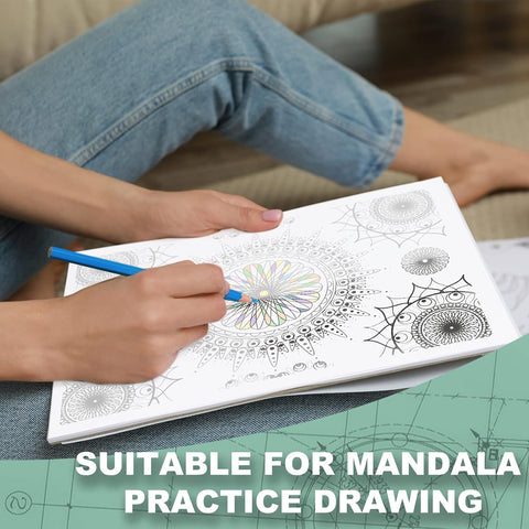 Tracing Paper 8.5x11 inch, 100 Sheets Transparent Vellum Paper for Tracing Pads, 38lb/60gsm Translucent Tracing Paper for Pencil, Marker and Ink，Trace Images, Sketch, Preliminary Drawing, Overlays.