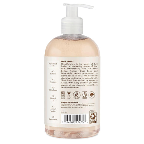 SheaMoisture Baby Wash and Shampoo for Baby Skin 100% Virgin Coconut Oil Cruelty Free Skin Care 13 oz