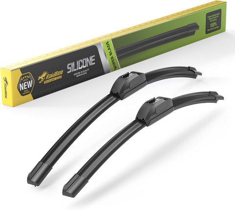 24" and 20" Silicone Windshield Wiper blades Replacement for
