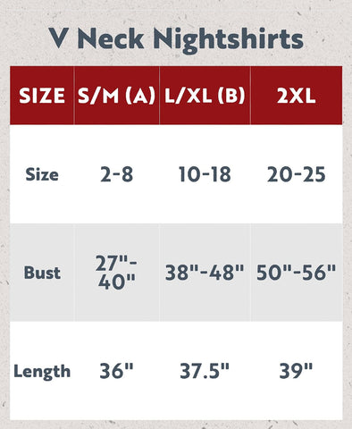 Lazy One Women's Novelty Cotton Nightgown, Cute V-neck Womens Sleep Shirts
