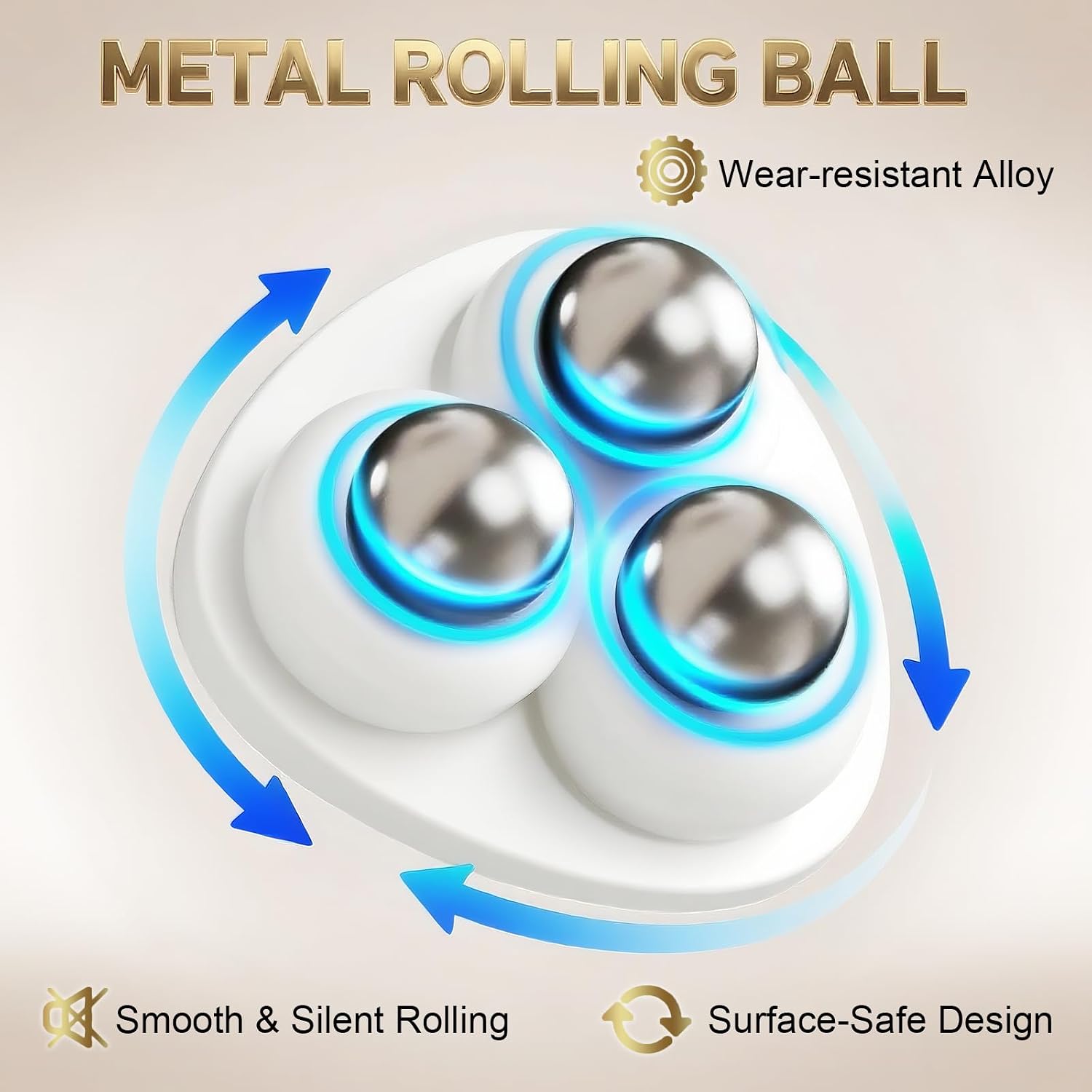 Self Adhesive Appliance Sliders 32 Pack Kitchen & Furniture Rollers
