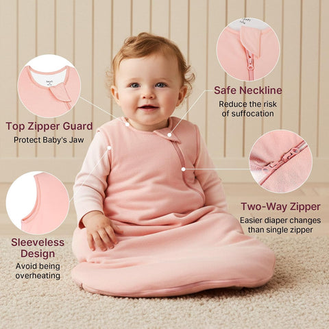 Rayon Made from Bamboo Sleep Sack 6-12 Months 0.5 TOG
