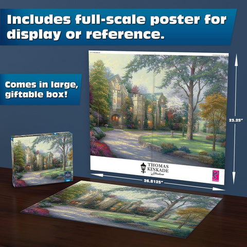 Buffalo Games - Thomas Kinkade Beyond Summer - 1000 Piece Puzzle for Adults