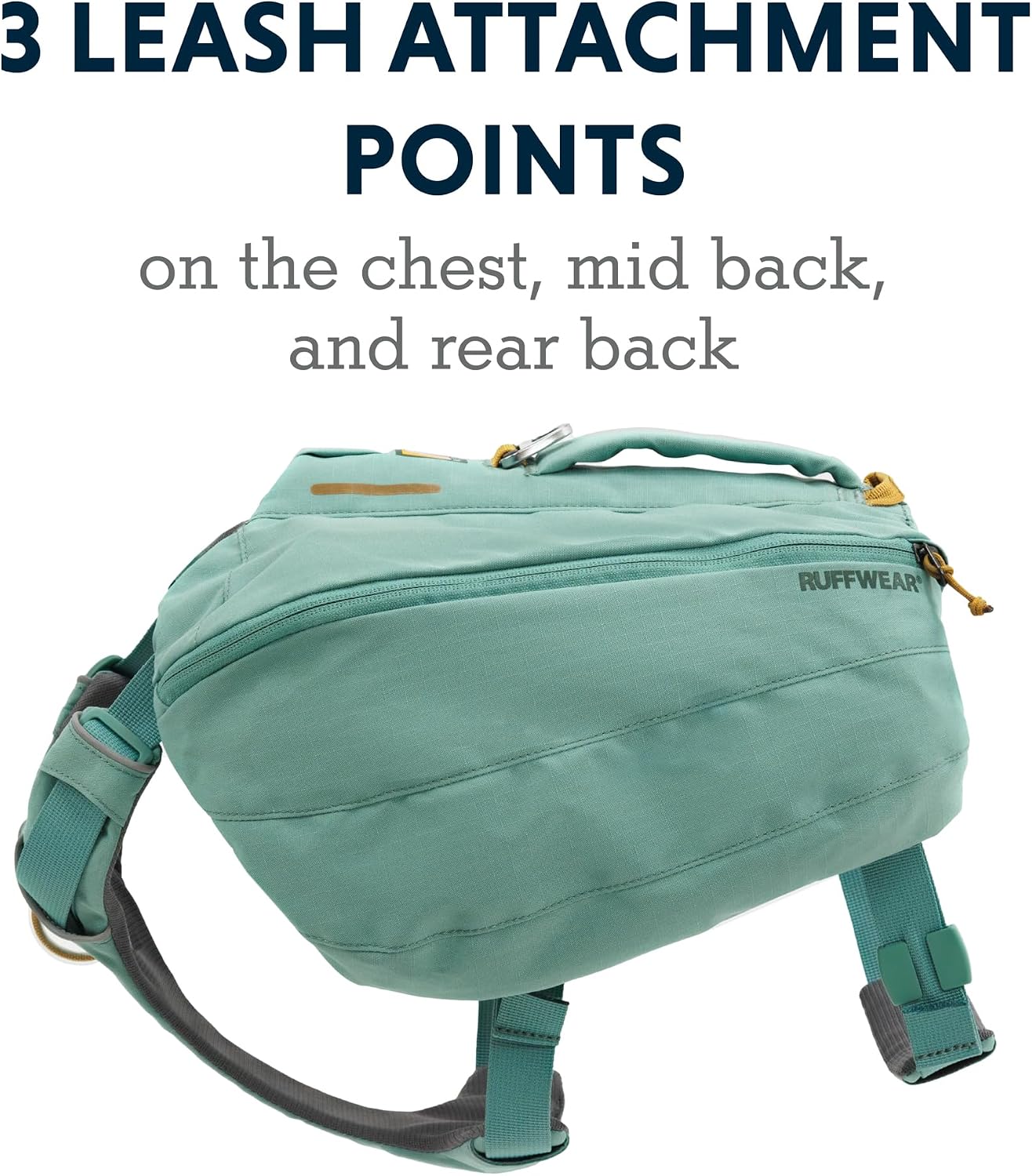 Ruffwear, Front Range Day Pack, River Rock Green, Medium
