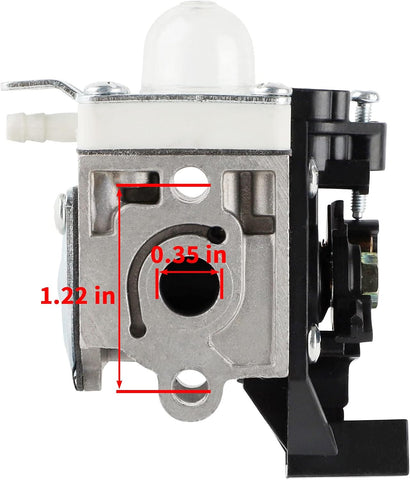 SRM 225 Carburetor for Echo GT225 GT225i GT225L PAS225 PE225 PPF225 SHC225 SRM225U SRM225 RB-K93 Trimmer Premium Weed Eater Edger Carb SRM 225 Air filter Fuel Line Tune Up Kit