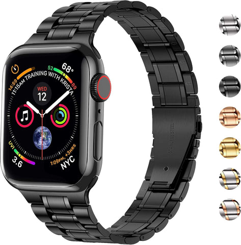 MioHHR Solid Stainless Steel Bands for Apple Watch 42mm (Series 11 10)
