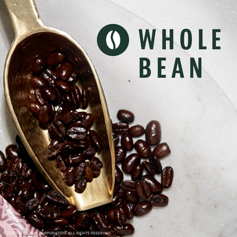 Starbucks Whole Bean Espresso Roast Coffee, 6 Bags 18 oz