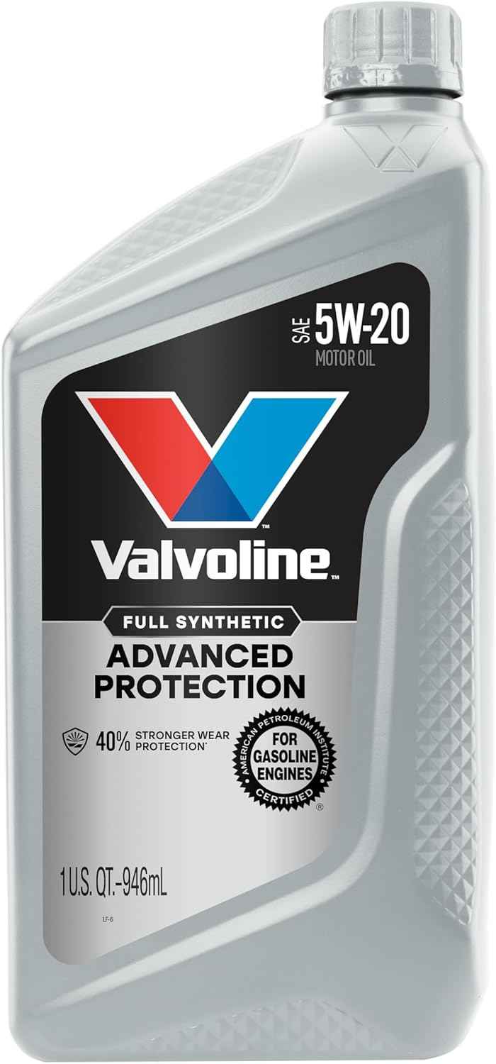 Valvoline Advanced Full Synthetic SAE 5W-20 Motor Oil 1 QT