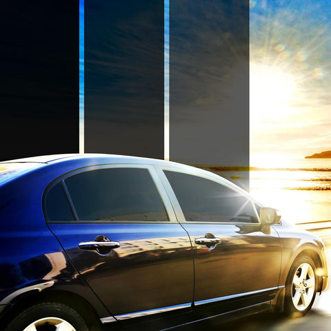 Window Tint Car 5% VLT, 20" x10' Ceramic Window Roll for Privacy Sun & Glare Protection UV Heat Blocking, Scratch Resistant 5-Layer