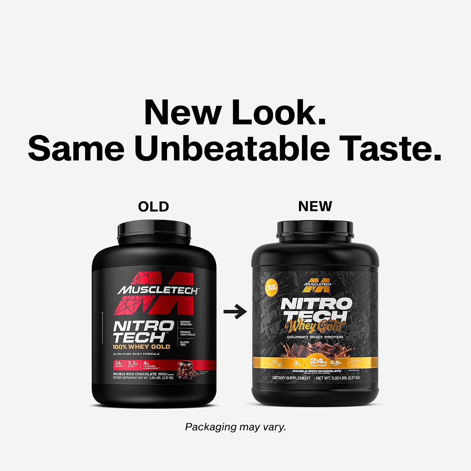MuscleTech Whey Protein Powder (Double Rich Chocolate, 5LB), 24g Protein