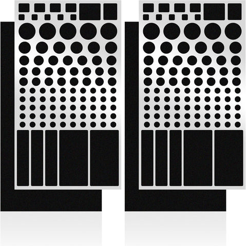 FLANCCI LED Light Blocking Stickers, Light Dimming Stickers, (2 Sheets) Dimming Sheets (4 Sheets 80%)
