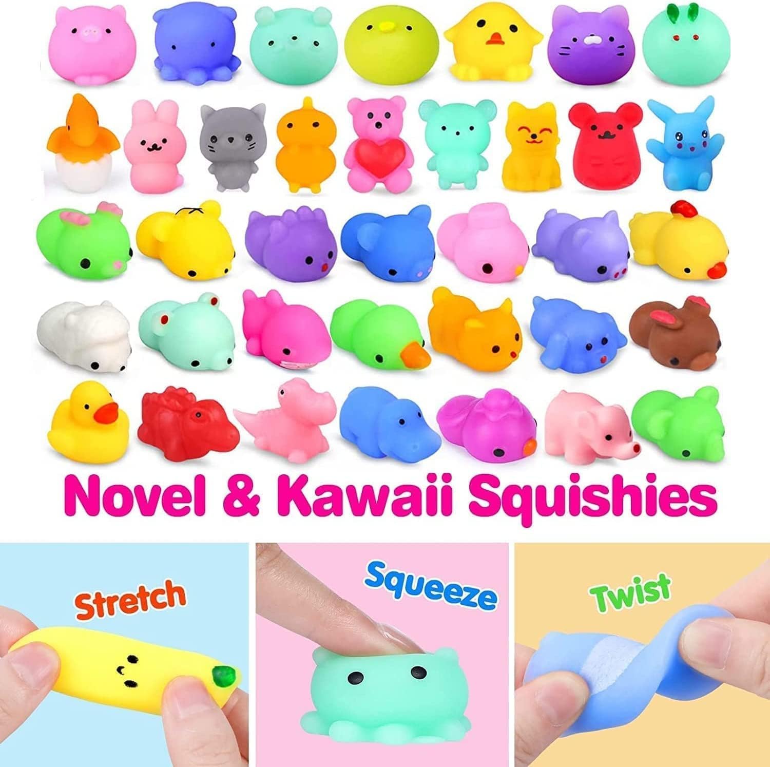 Mivanlin 117 Pcs Party Favors for Kids 4-8 8-12, Pop Fidget Toys, Treasure Box Toys for Classroom Prizes, Pinata Filler Goodie Bag Stuffers, Treasure Chest, Prize Box Toys for Boys Girls