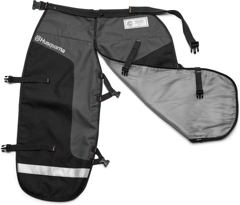 Husqvarna 587160702 Apron Chainsaw Chaps, 38-Inch, Black Apron