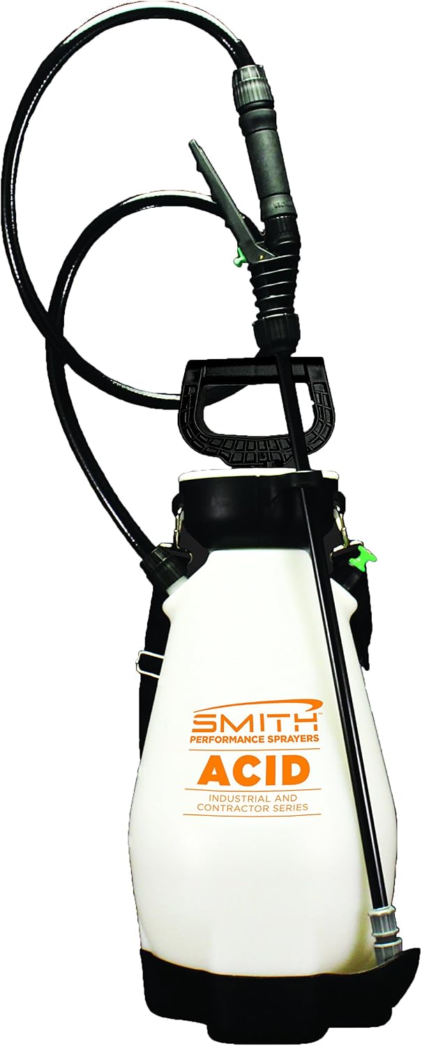 Smith Performance Sprayers 2 Gallon Sprayer Specifically Designed for Acids