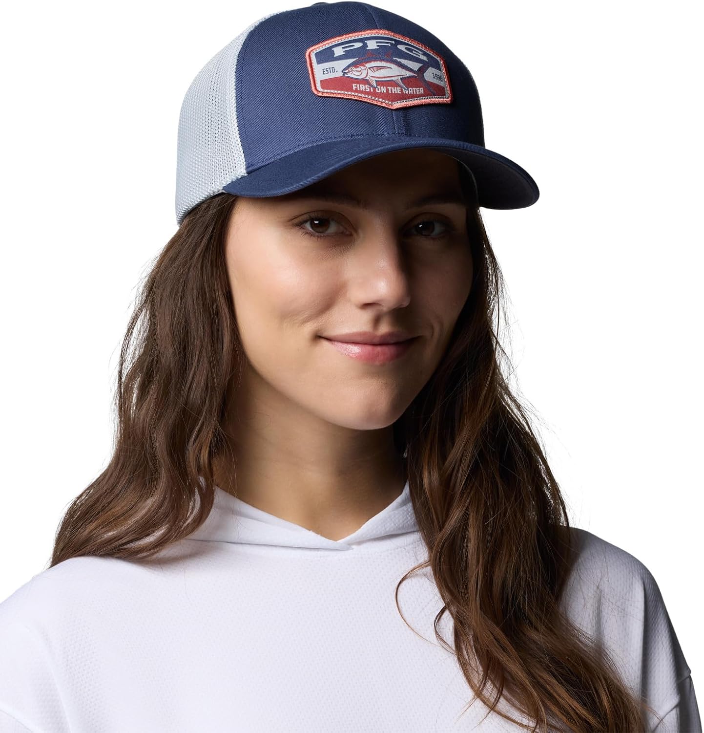 Columbia Unisex PFG Patch Mesh Ball Cap